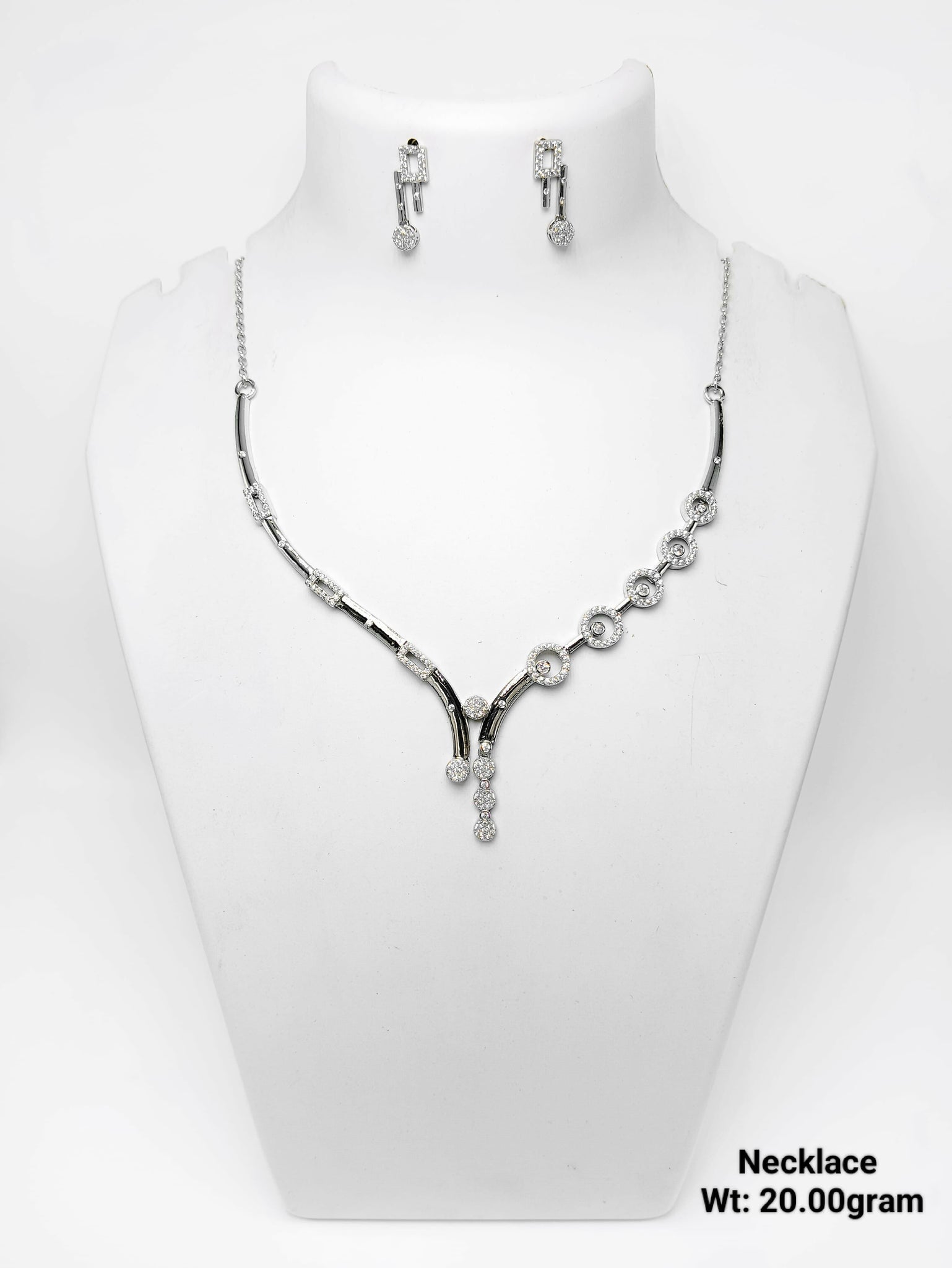 925 Silver Necklace Sarafa Bazar India