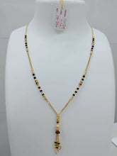 SHORT GOLD MANGALSUTRA Sarafa Bazar India