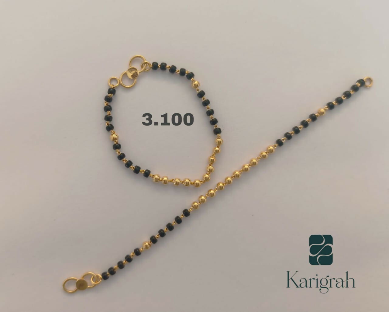 Kids Mangalsutra Bracelet Sarafa Bazar India