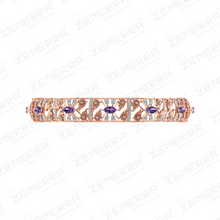 14K Rose Gold Dimaond Bangles Fine Jewelry For Women Sarafa Bazar India