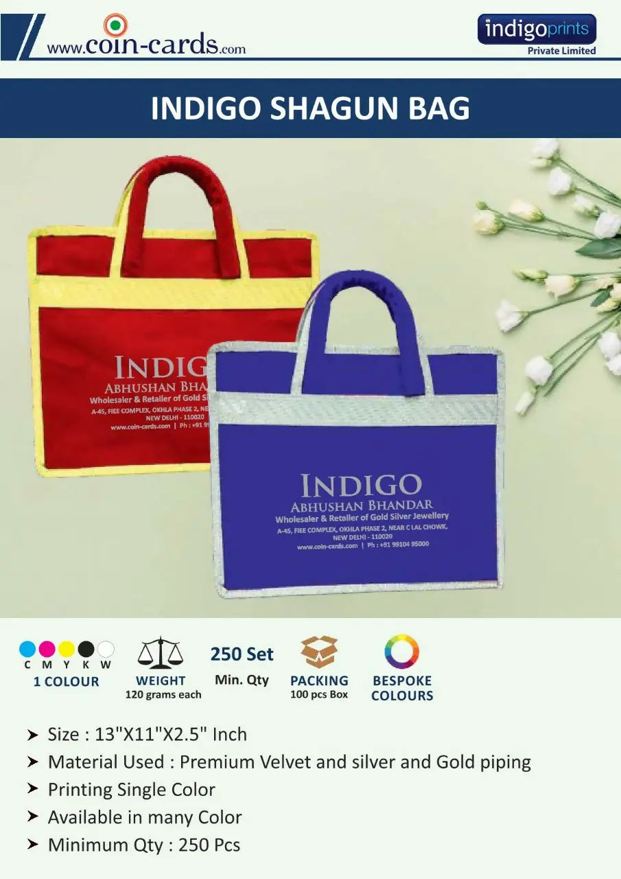 Indigo Shagun Bag Sarafa Bazar India