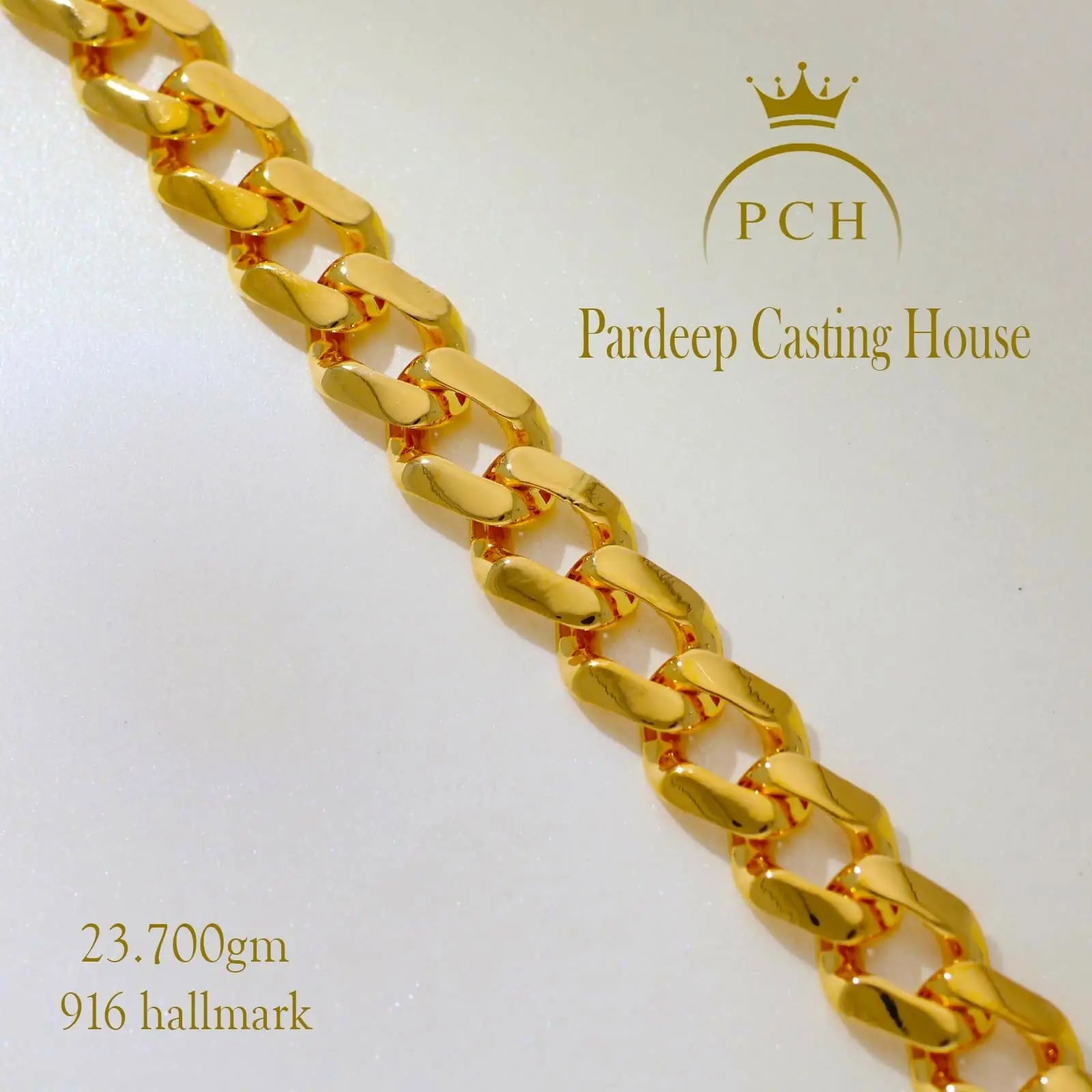 Interlinked Gold Bracelet Sarafa Bazar India