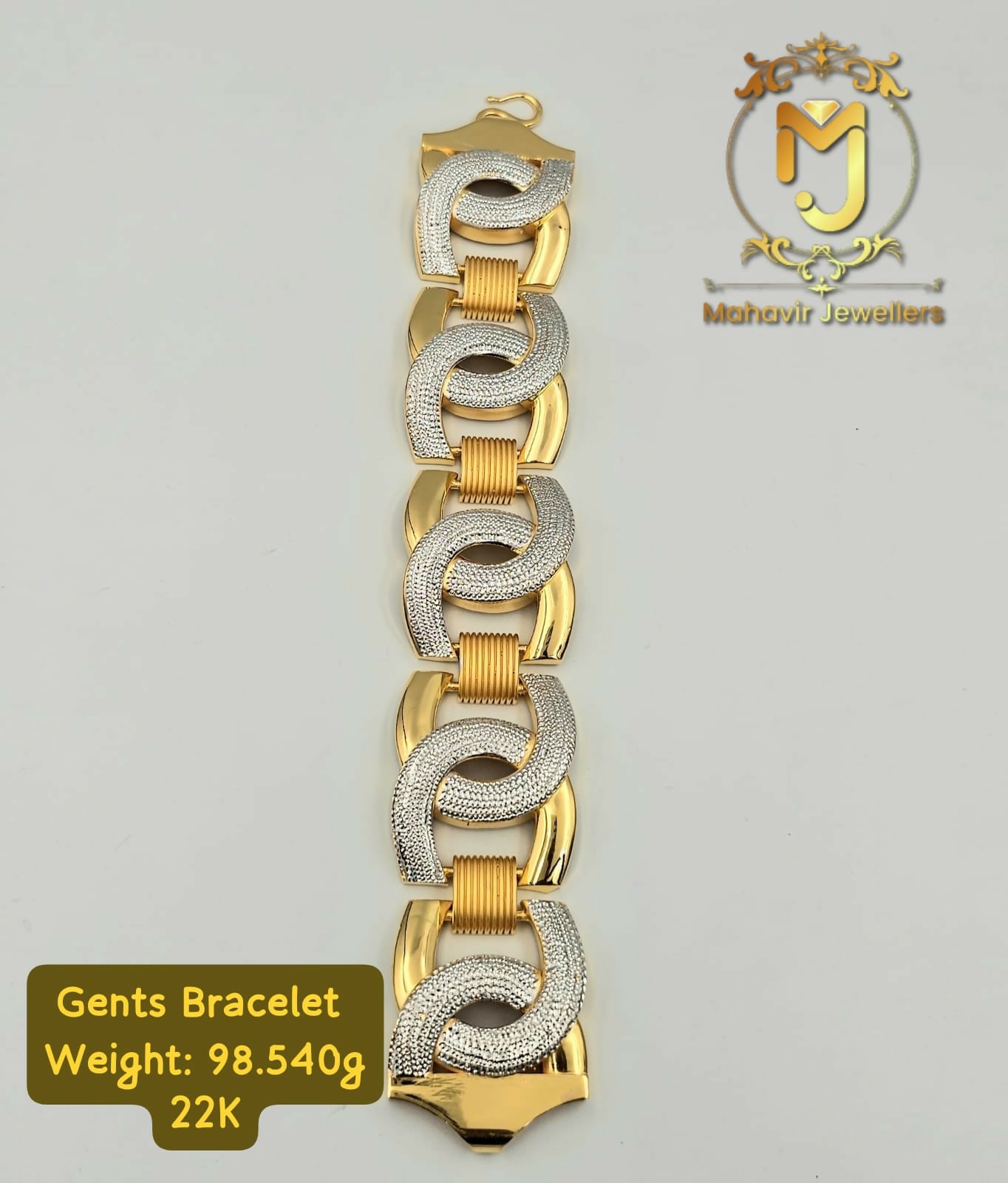 Casting Gents Bracelet Sarafa Bazar India