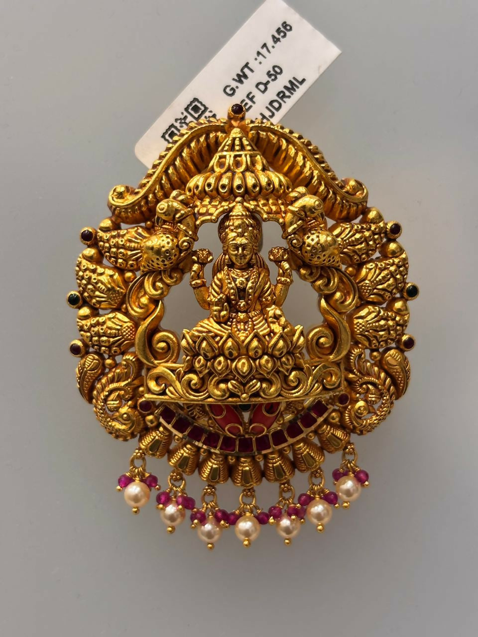 Antique Temple Pendants Sarafa Bazar India