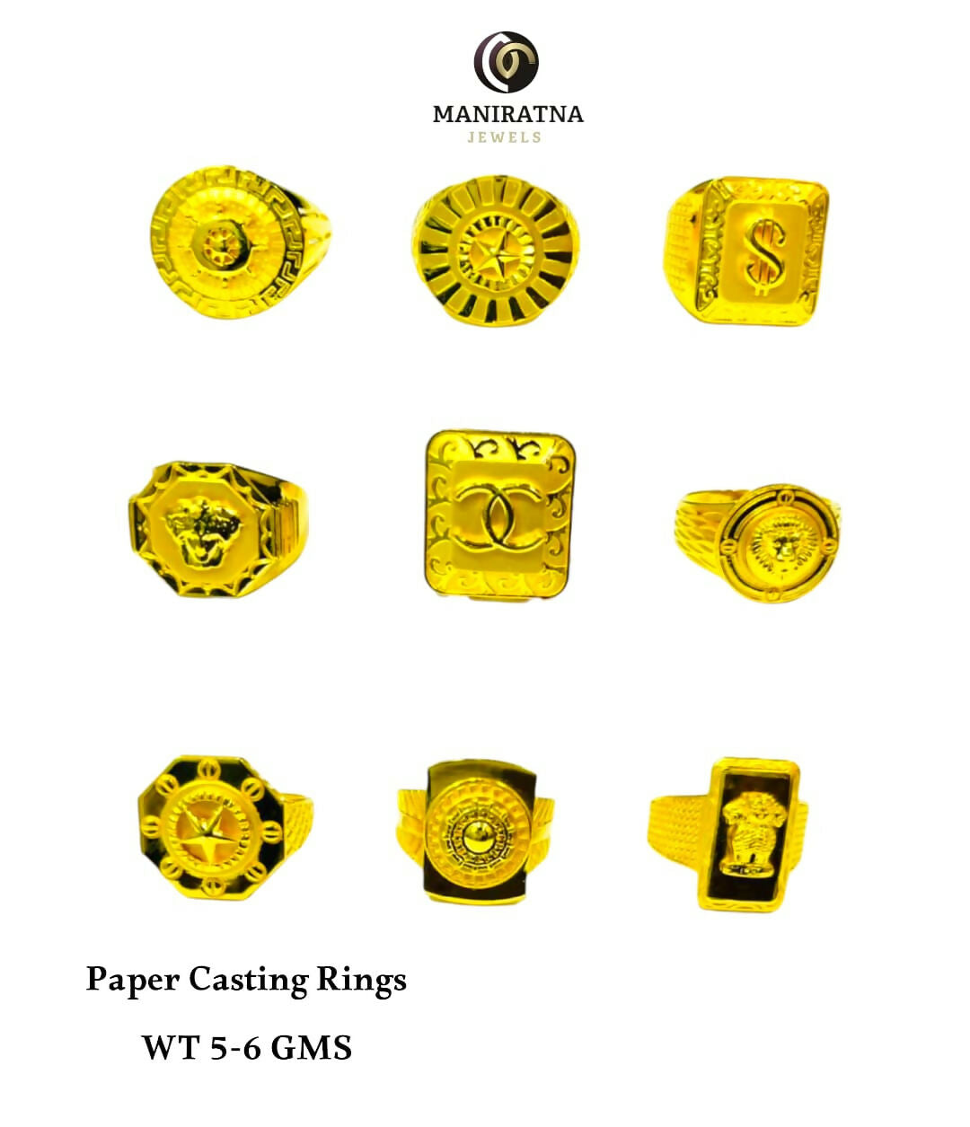 Paper Casting Ring Sarafa Bazar India