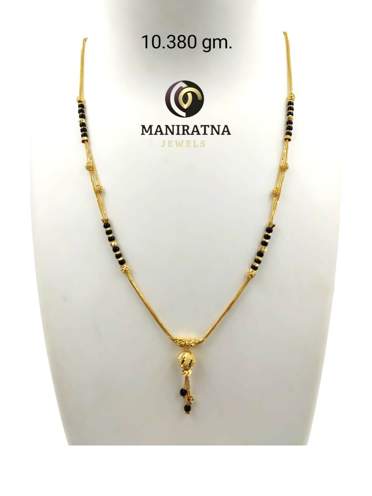 92 Gold Mangalsutra Sarafa Bazar India