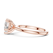 Heart Cut Lab Grown Diamond Women's Ring 9Kt Gold Sarafa Bazar India
