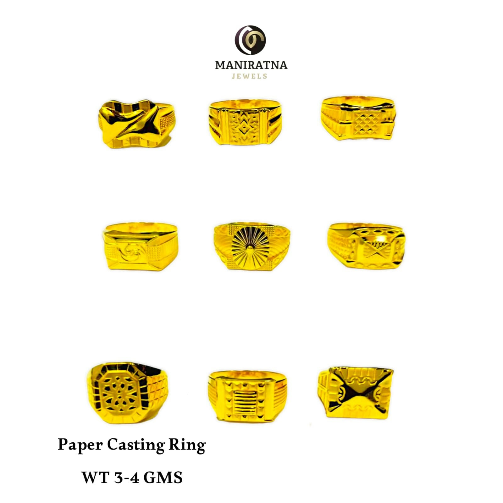 Paper Casting Ring Sarafa Bazar India