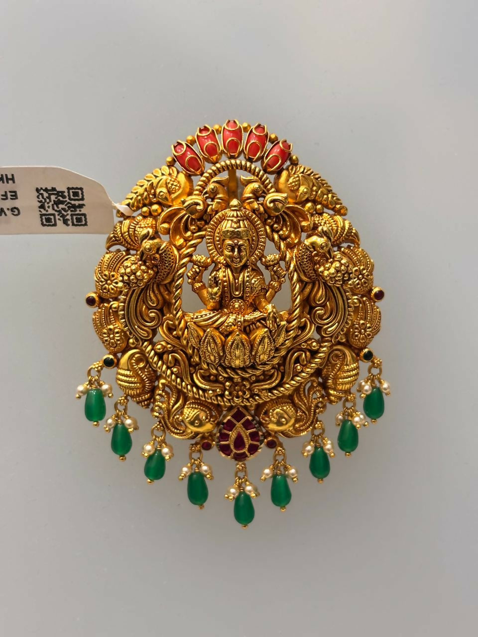 Antique Temple Pendants Sarafa Bazar India