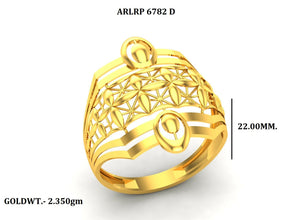 Paper Casting Ladies Ring Sarafa Bazar India