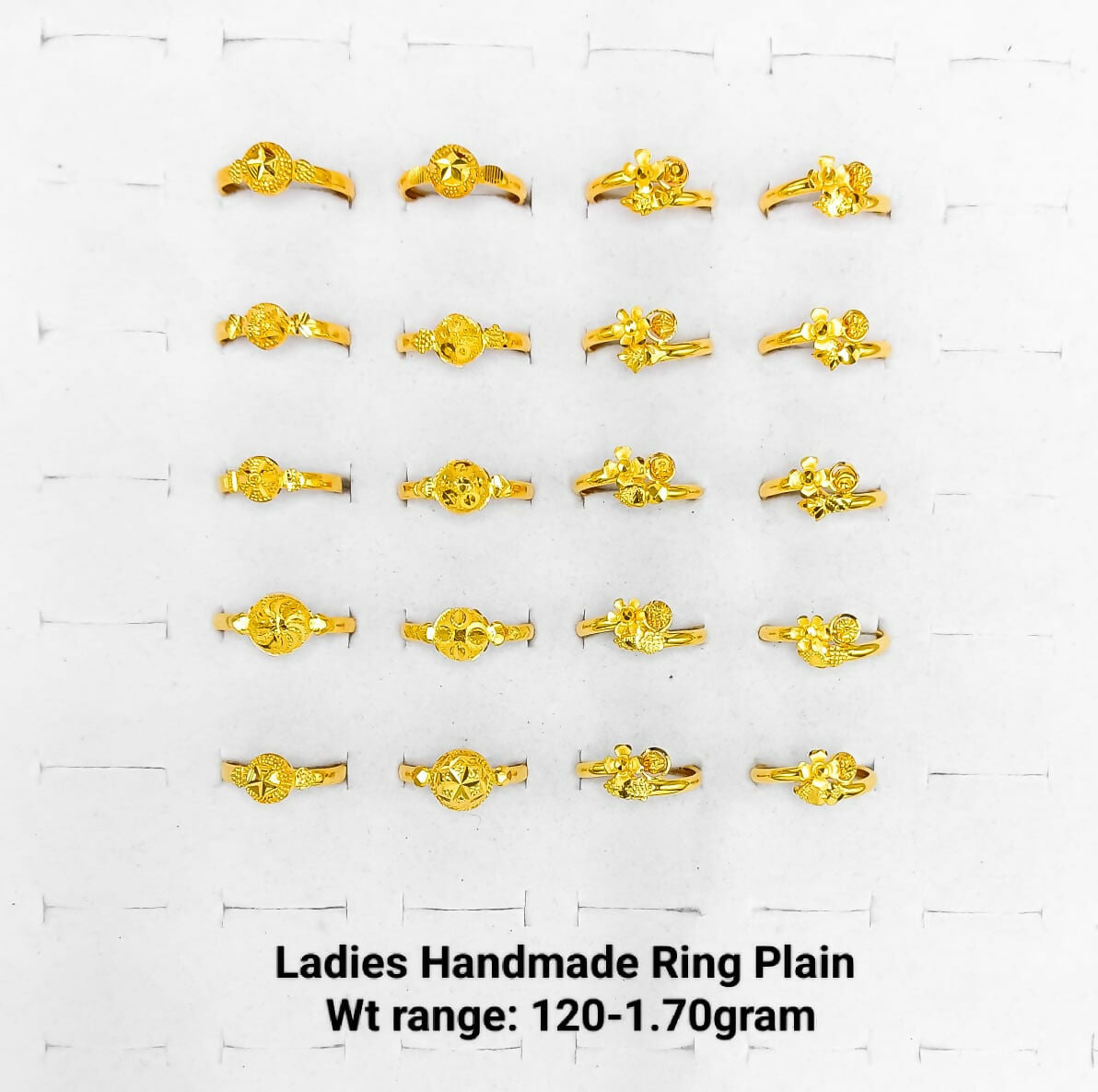Ladies Handmade Ring Plain Sarafa Bazar India