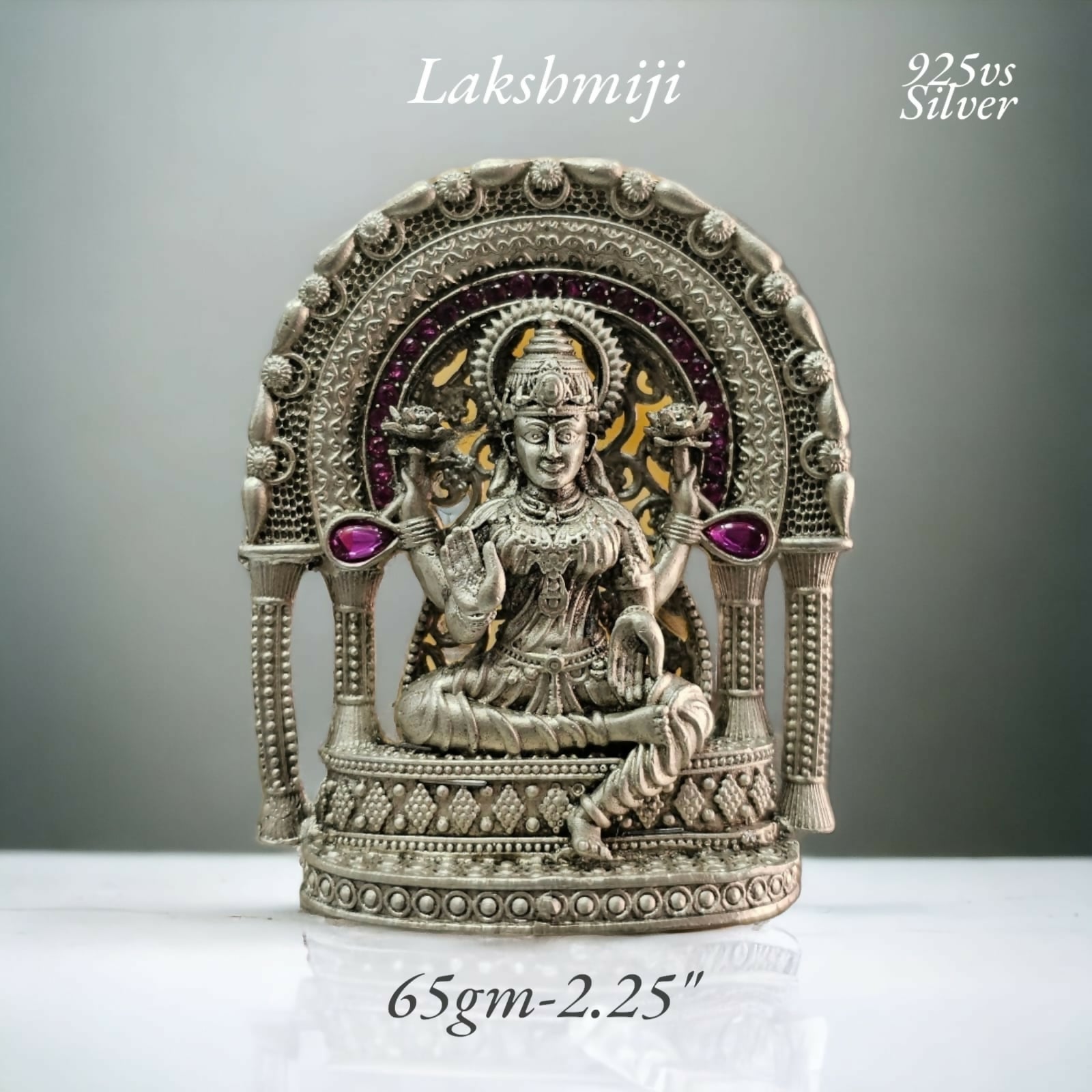 925 Silver Stone Lakshmiji Sarafa Bazar India