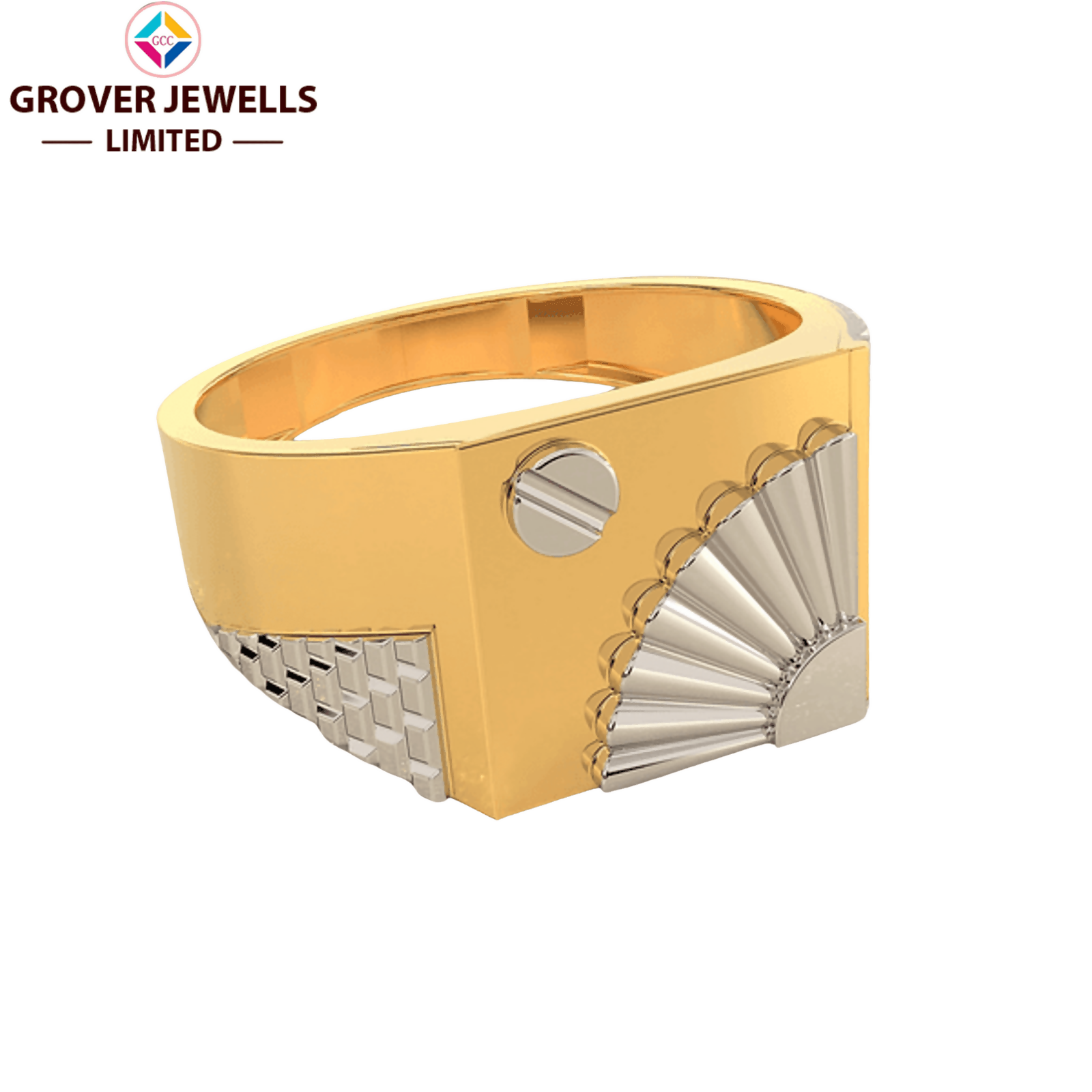 PAPER CASTING GENTS RING (PCGR-209) Sarafa Bazar India