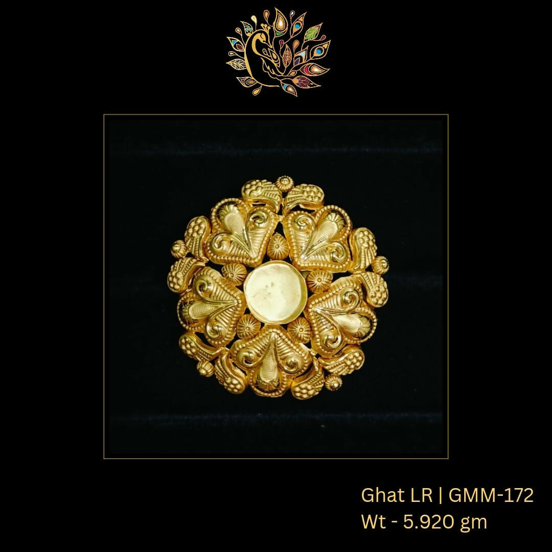 Antique Ghat Ladies Ring Sarafa Bazar India