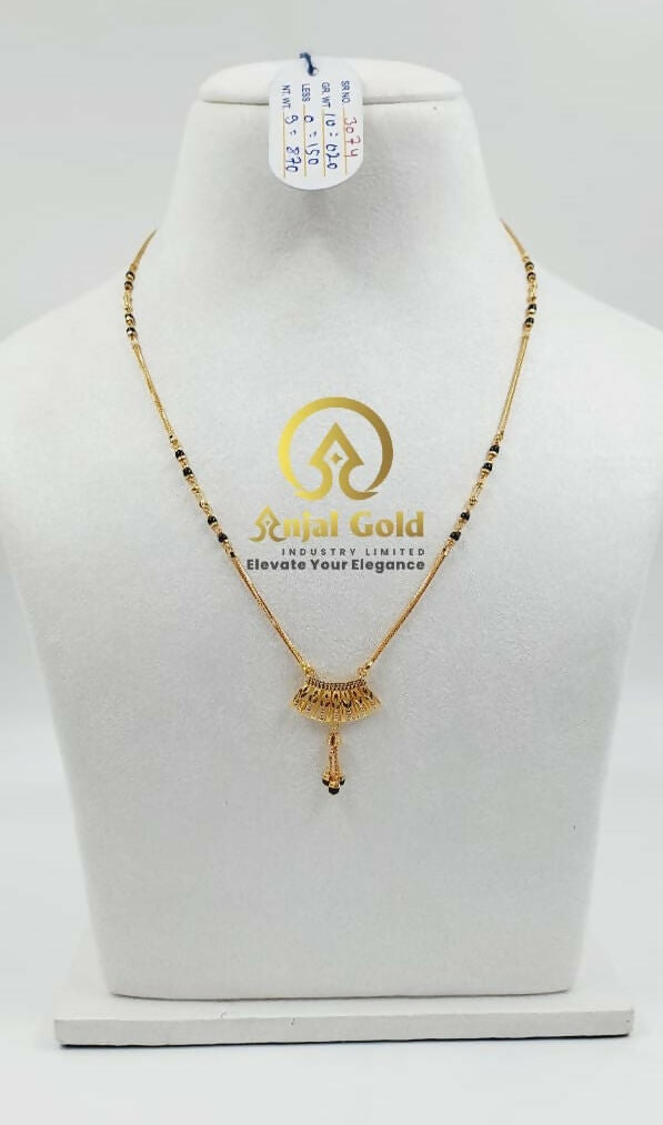 Gold Mangalsutra Sarafa Bazar India