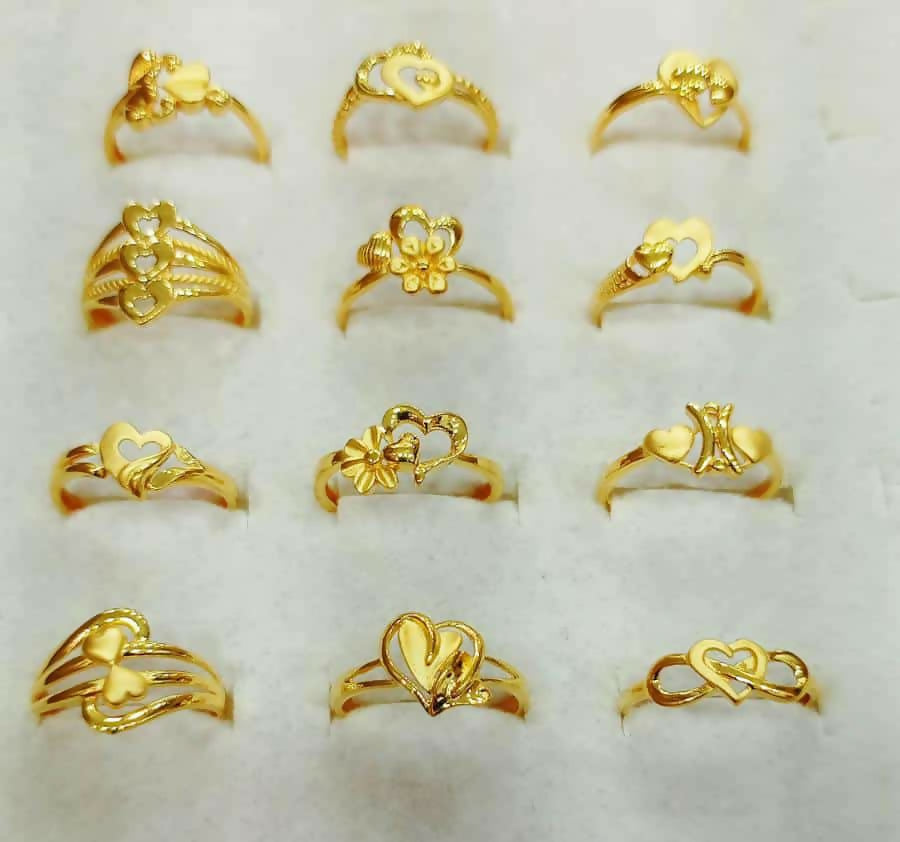 Plain Casting Ladies Rings 2