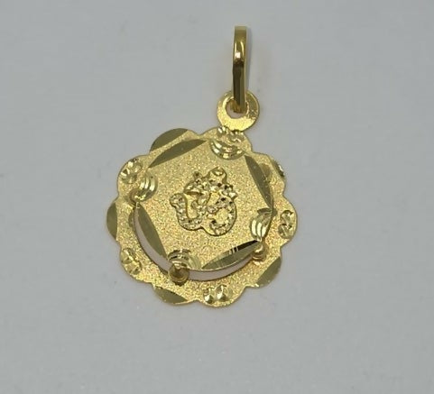 Gold Pendant Sarafa Bazar India