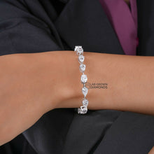 Pear & Oval Tennis Bracelet Sarafa Bazar India