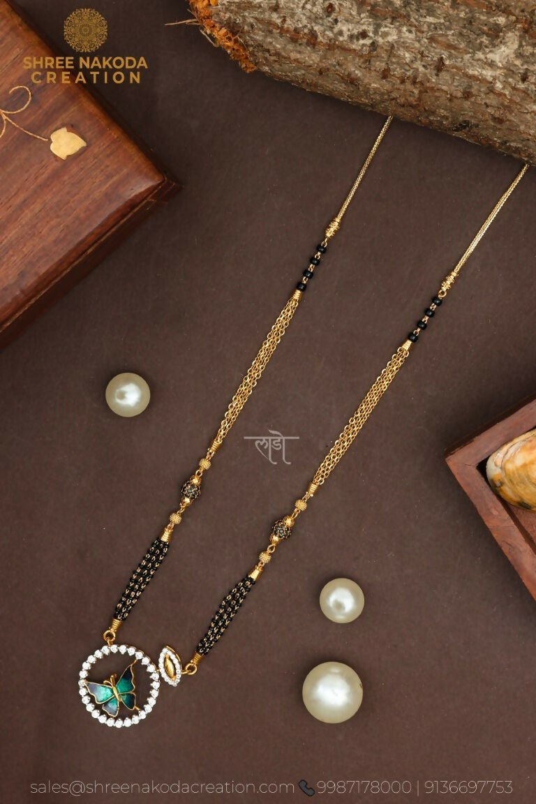 CZ Mangalsutra Sarafa Bazar India