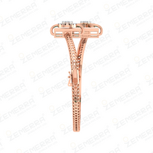 14K Gold Diamond Unique Bracelets