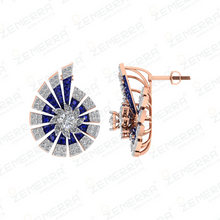 Unique 14k Rose Gold Diamond Pendant Set Fine Jewelry For Her Sarafa Bazar India