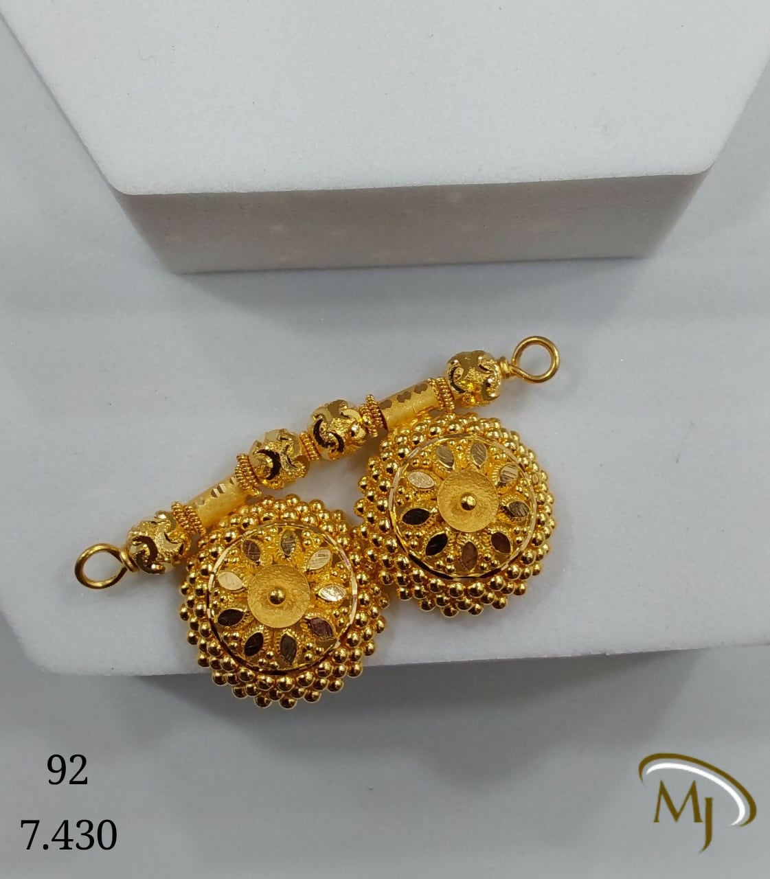 22kt Gold Mangalsutra Vati Sarafa Bazar India