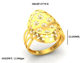 Paper Casting Ladies Ring Sarafa Bazar India