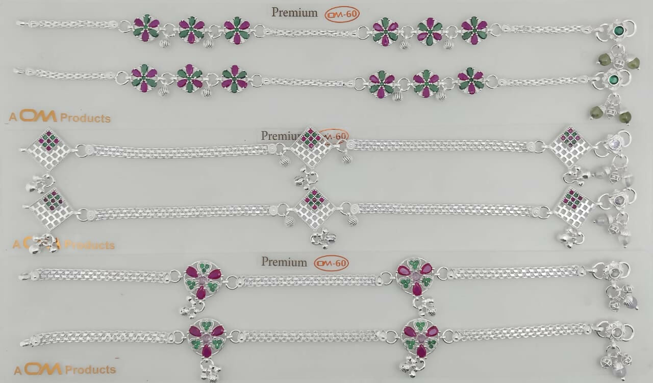 Silver Micro Payal Sarafa Bazar India