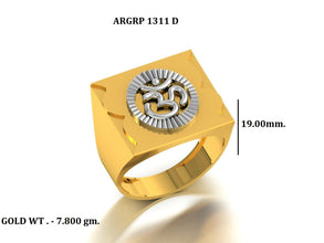 Paper Casting Gents Ring Sarafa Bazar India