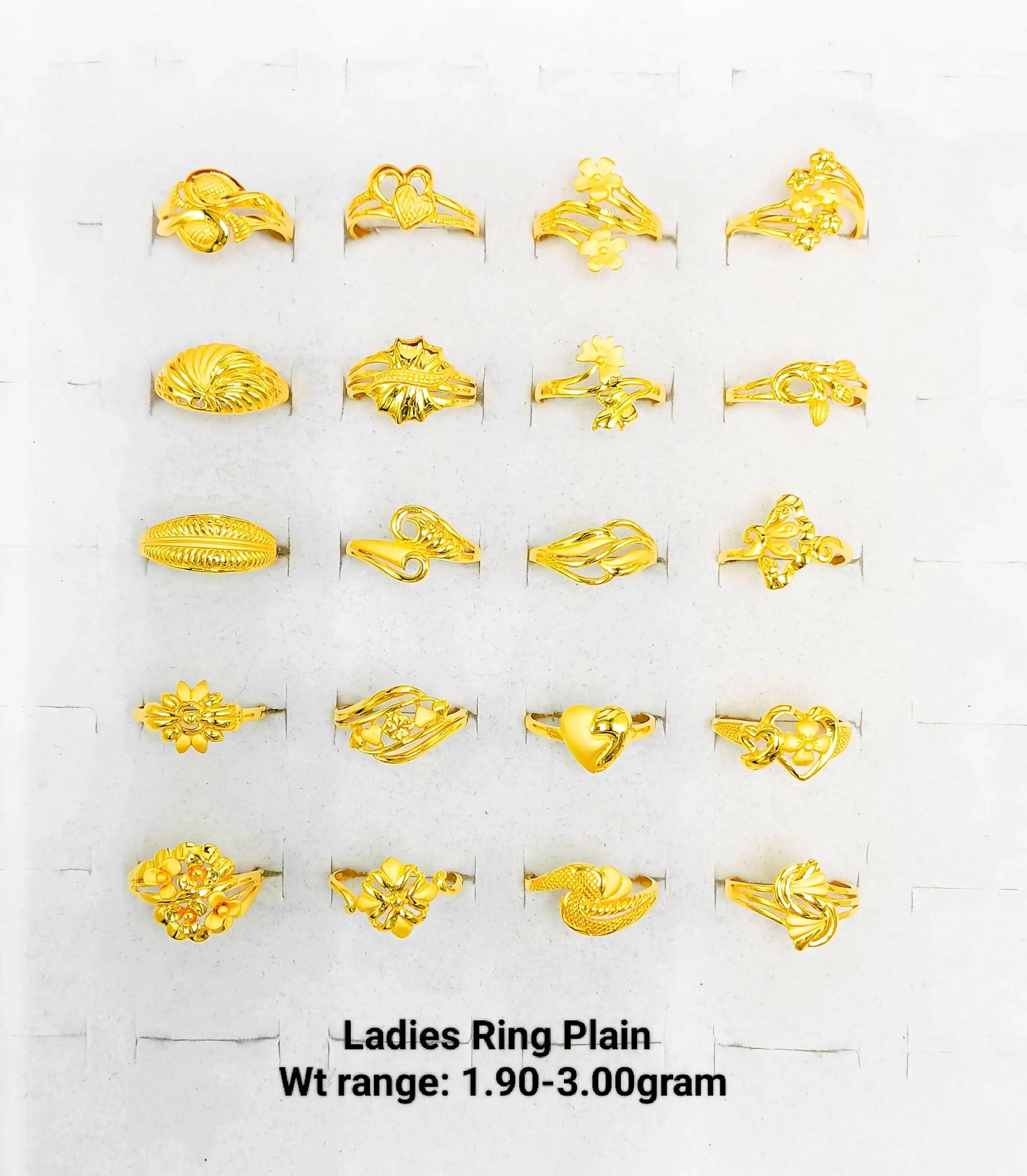 Ladies Ring Plain Sarafa Bazar India