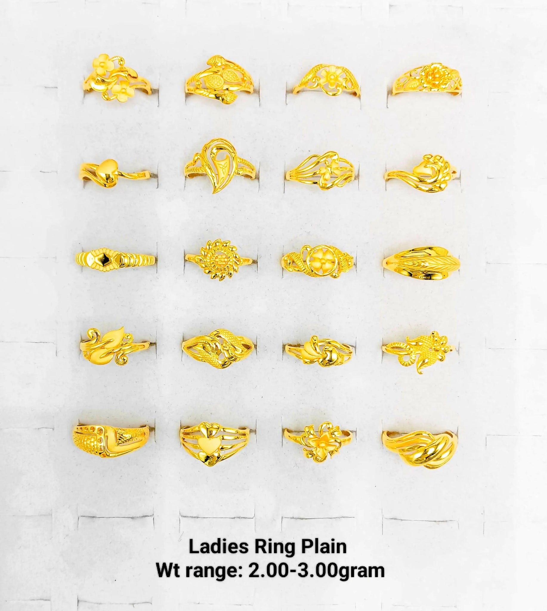 Ladies Ring Plain Sarafa Bazar India