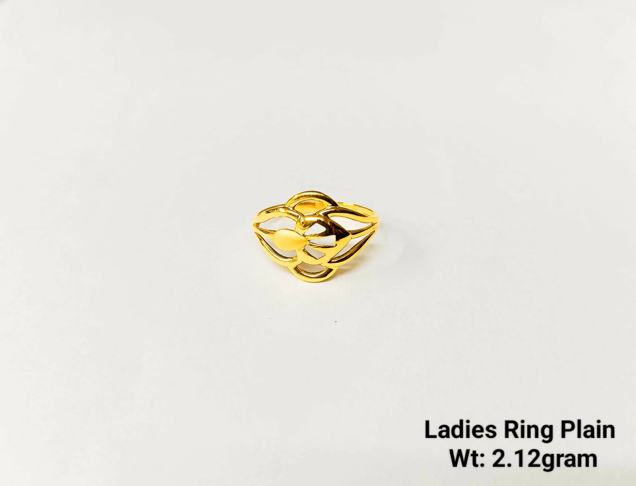 Ladies Ring Plain Sarafa Bazar India