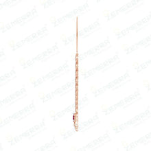 Lavish 14K Rose Gold Diamond Ruby Stone Necklace Set Sarafa Bazar India