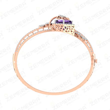 Lavish 14KT Rose Gold Diamond Bracelets For Women Sarafa Bazar India