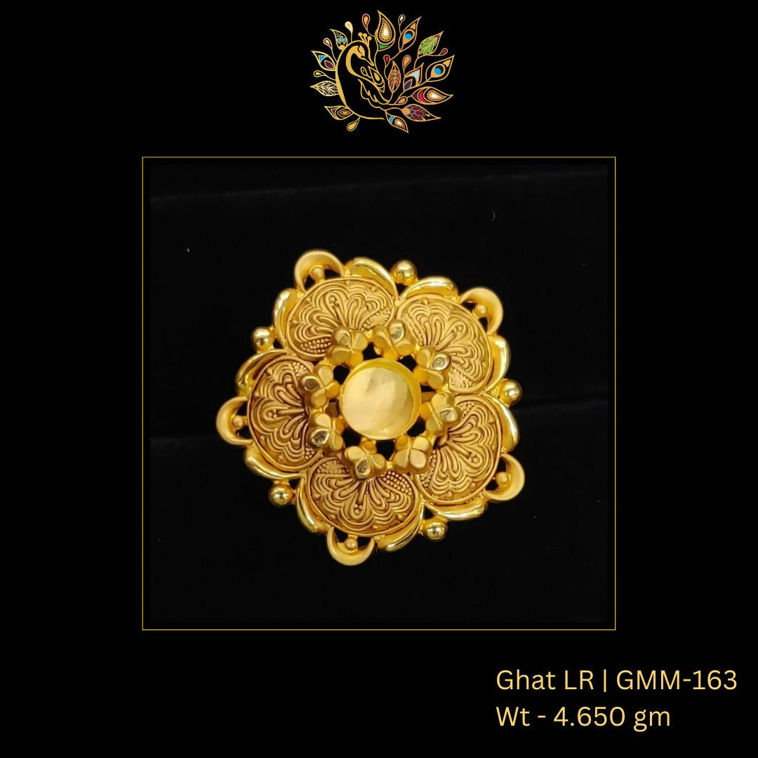 Antique Ghat Ladies Ring Sarafa Bazar India