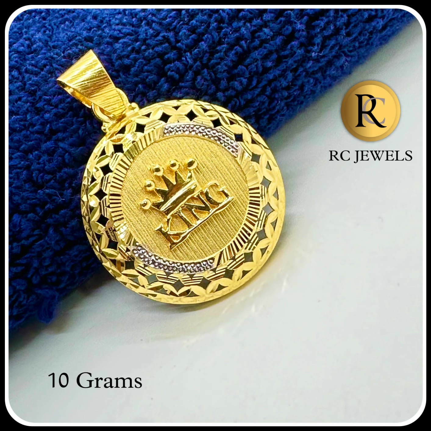 22kt Bahubali Pendant Sarafa Bazar India