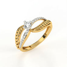 Solitaire Diamond Engagement Ring – Round Brilliant Cut – Custom in 10K / 14K / 18K Gold Sarafa Bazar India