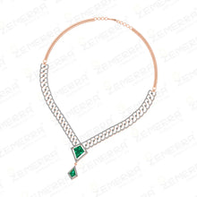 Luxury 14K Gold Diamond Necklaces – Limited Sarafa Bazar India