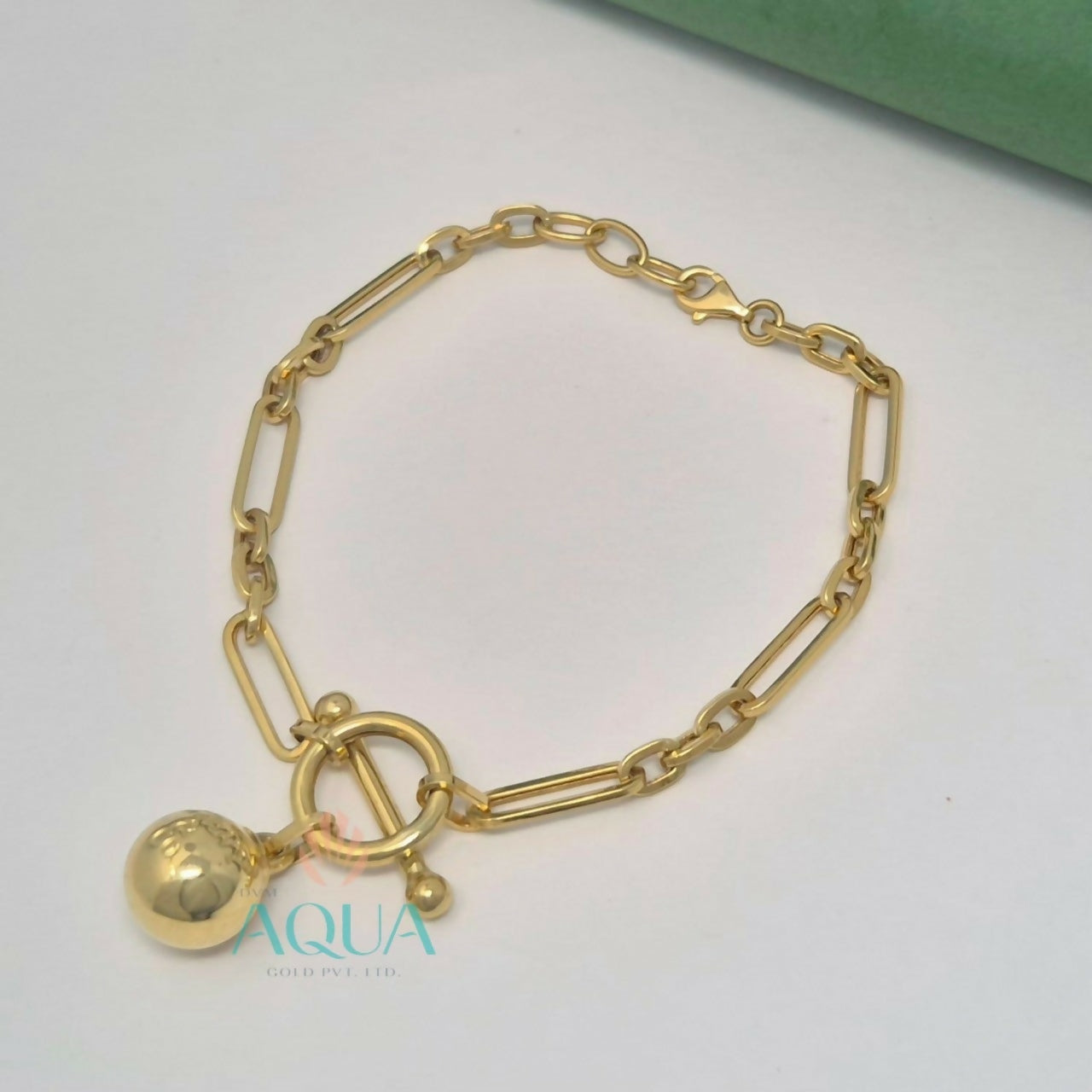 18kt Italian Ladies Bracelet 2