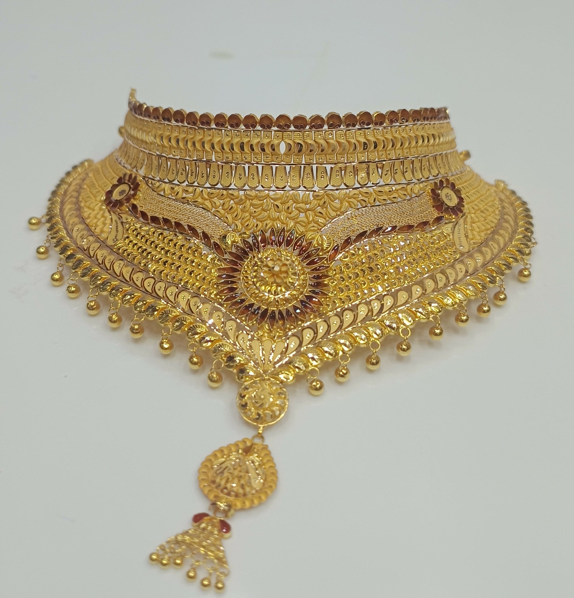 Gold Choker Sarafa Bazar India