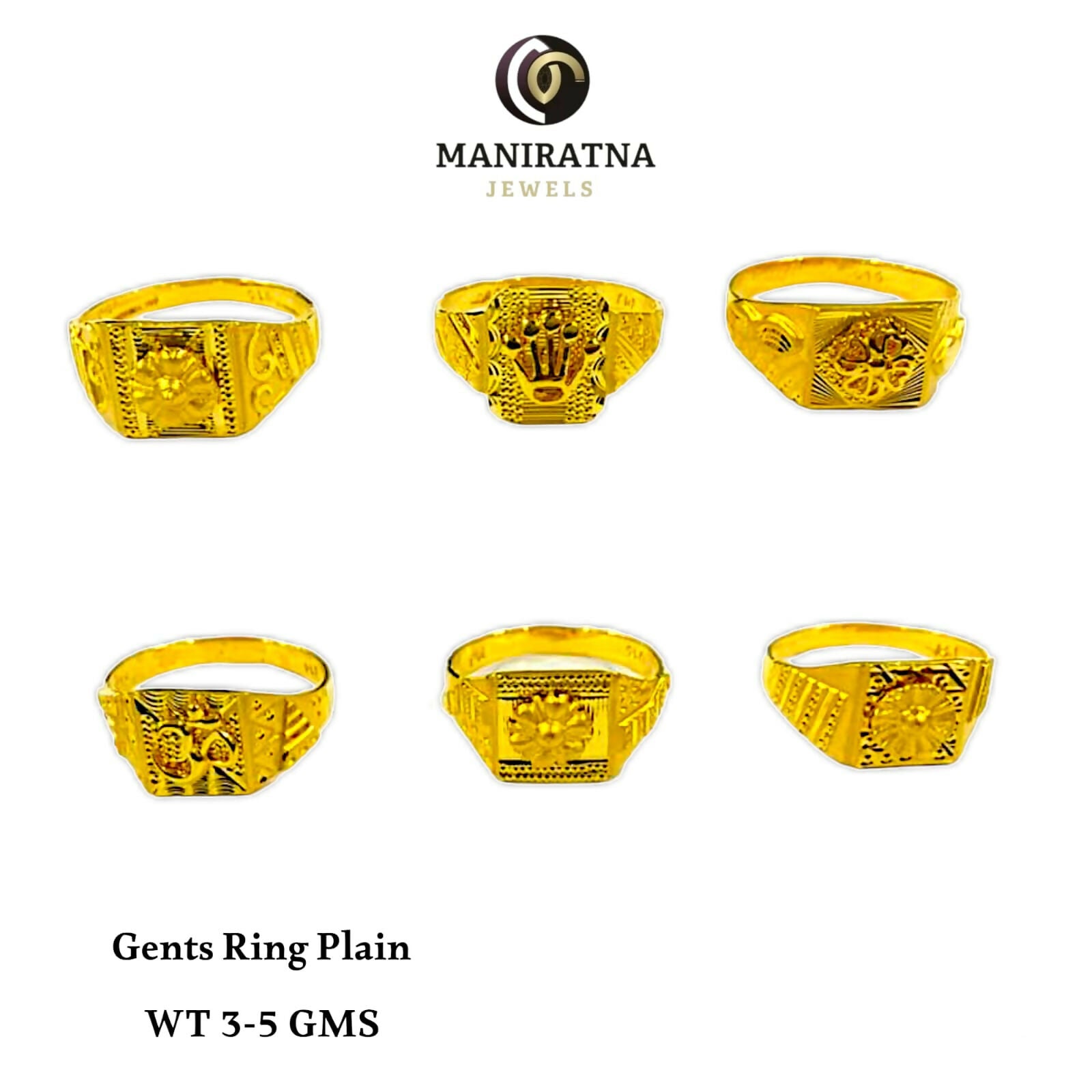 Gents Ring Plain Sarafa Bazar India