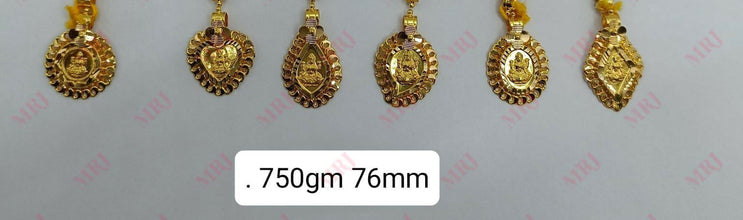 18kt God Pendants Sarafa Bazar India