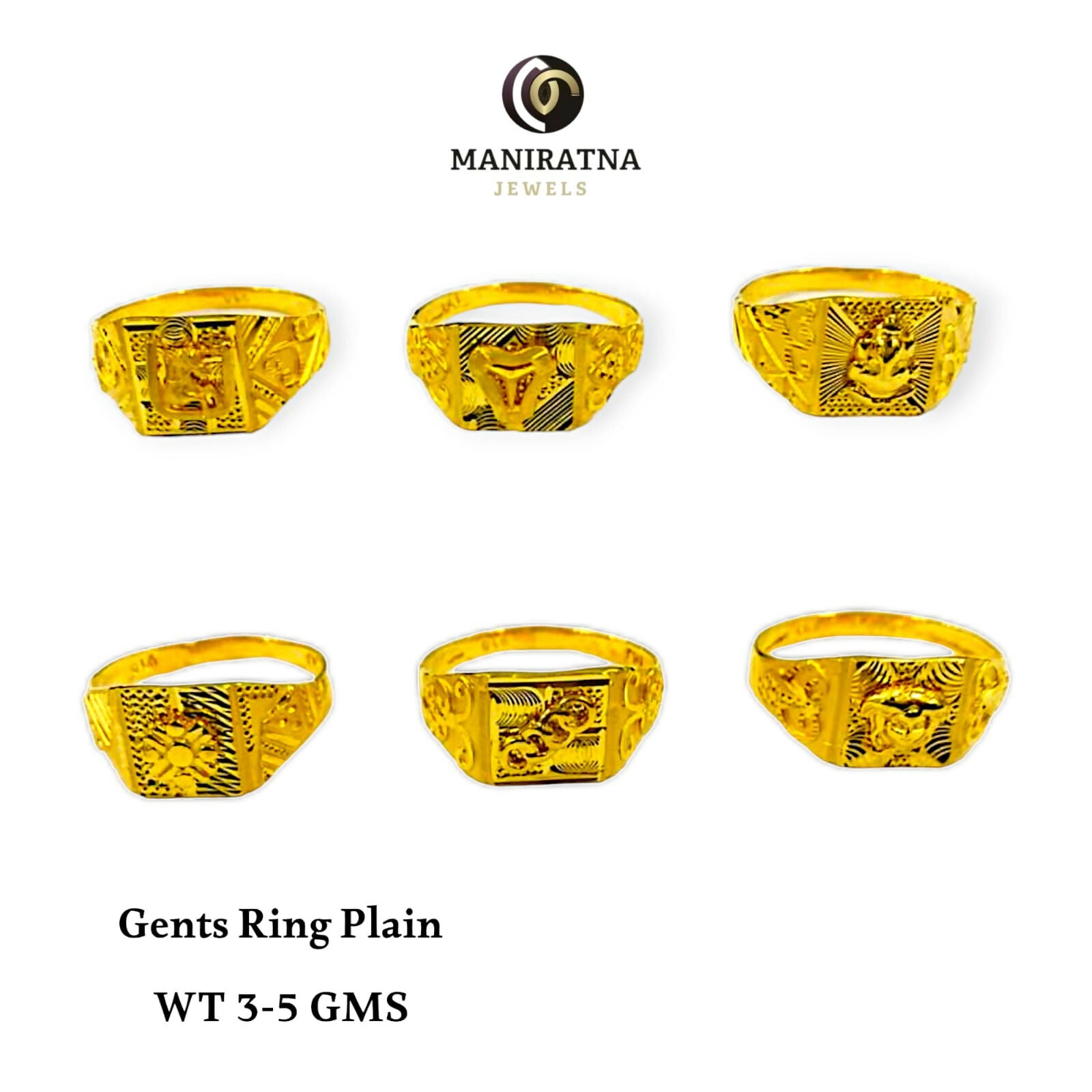 Gents Ring Plain Sarafa Bazar India