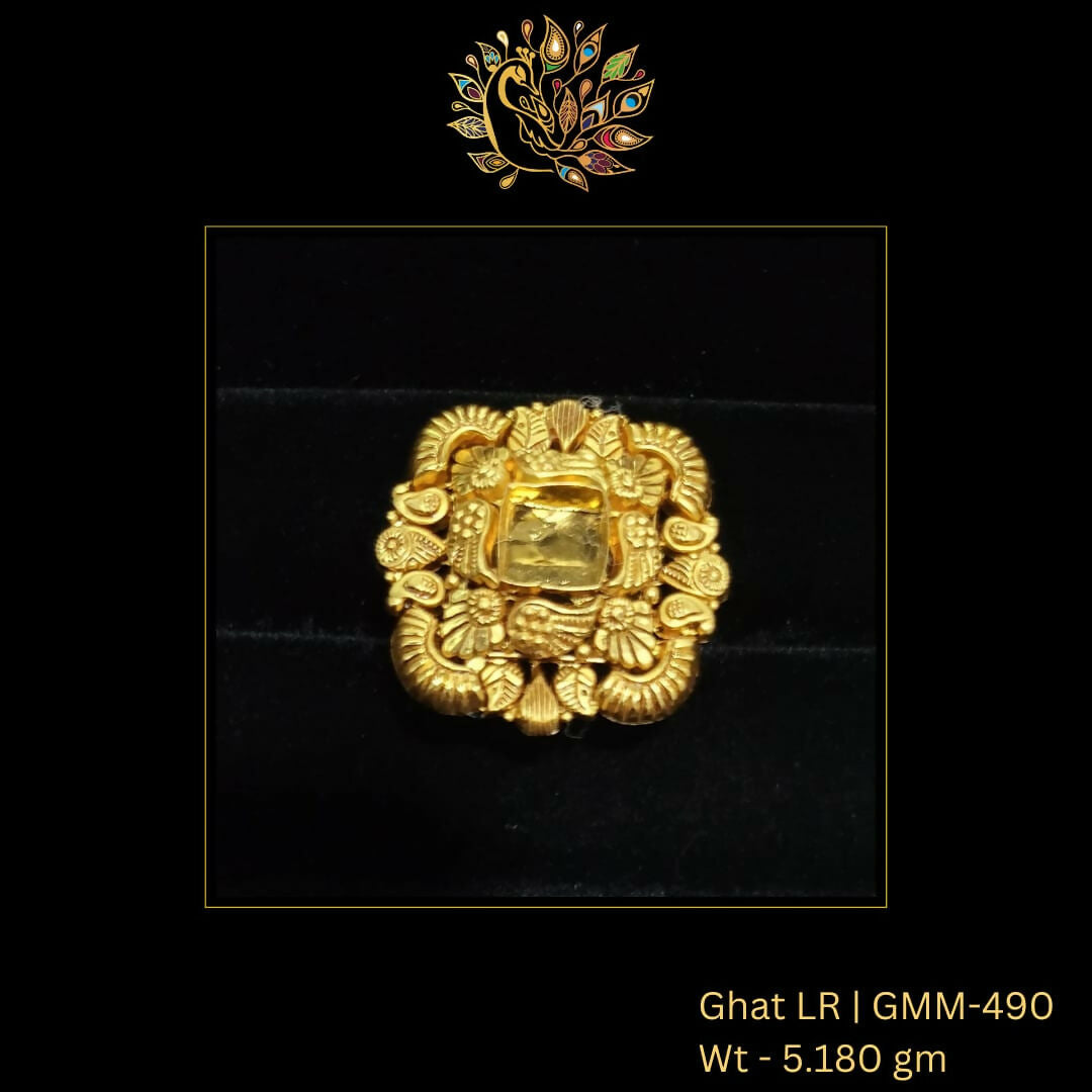 Antique Ghat Ladies Ring Sarafa Bazar India