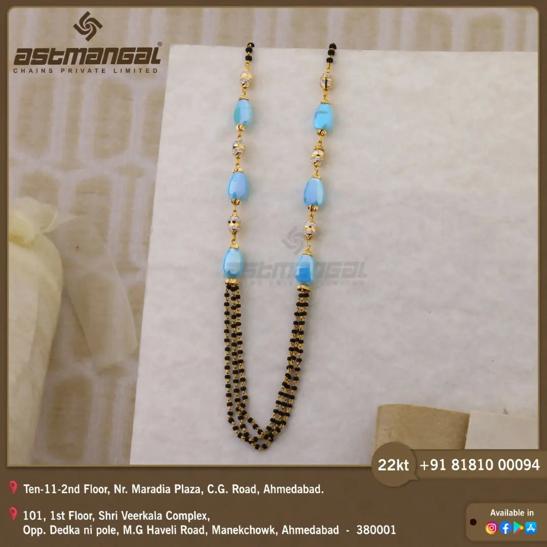 Mangalsutra Beads Chain Sarafa Bazar India