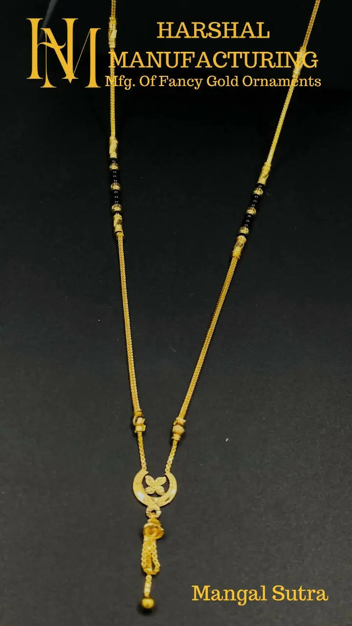 Gold chain with hot sale mangalsutra pendant