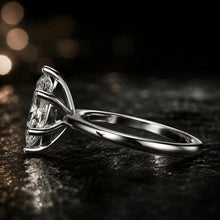 Marquise Cut lab Grown Diamond Women's Ring 9KT Gold Sarafa Bazar India