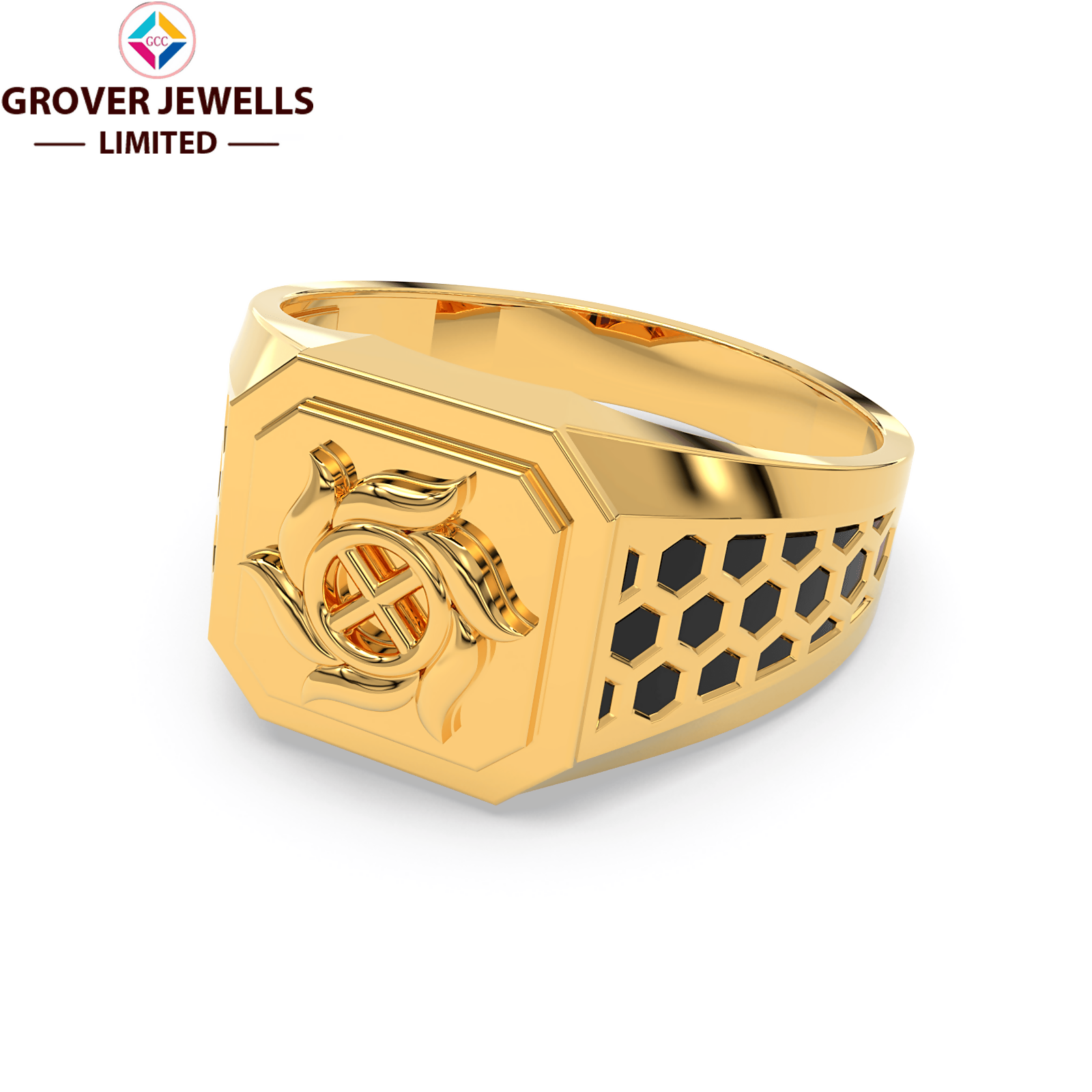 PAPER CASTING GENTS RING (PCGR-213) Sarafa Bazar India