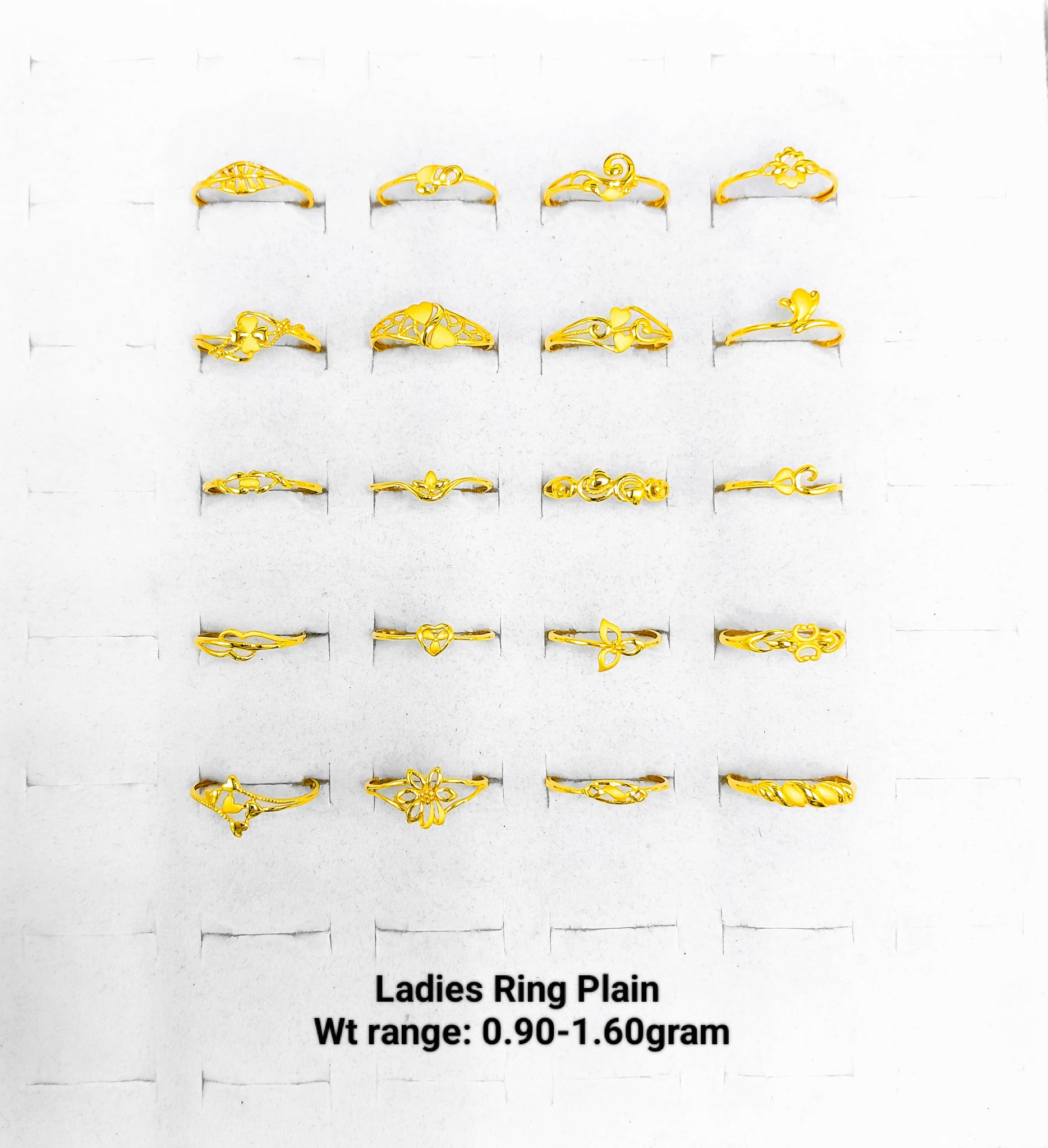 Ladies Ring Plain Sarafa Bazar India