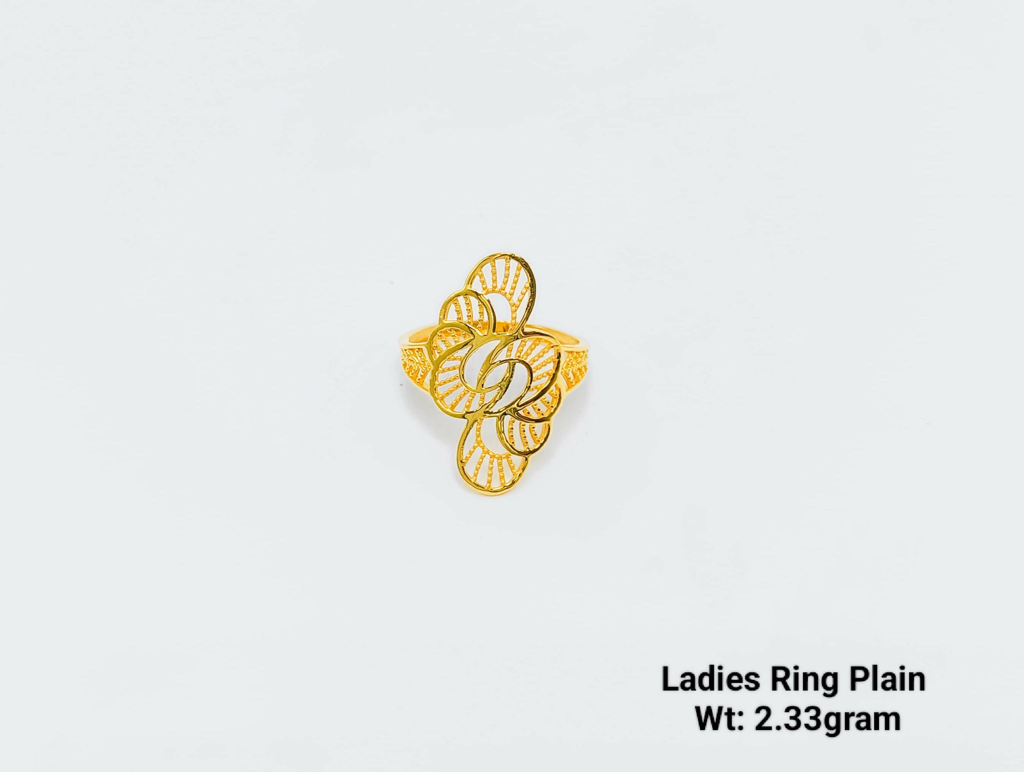 Ladies Ring Plain Sarafa Bazar India